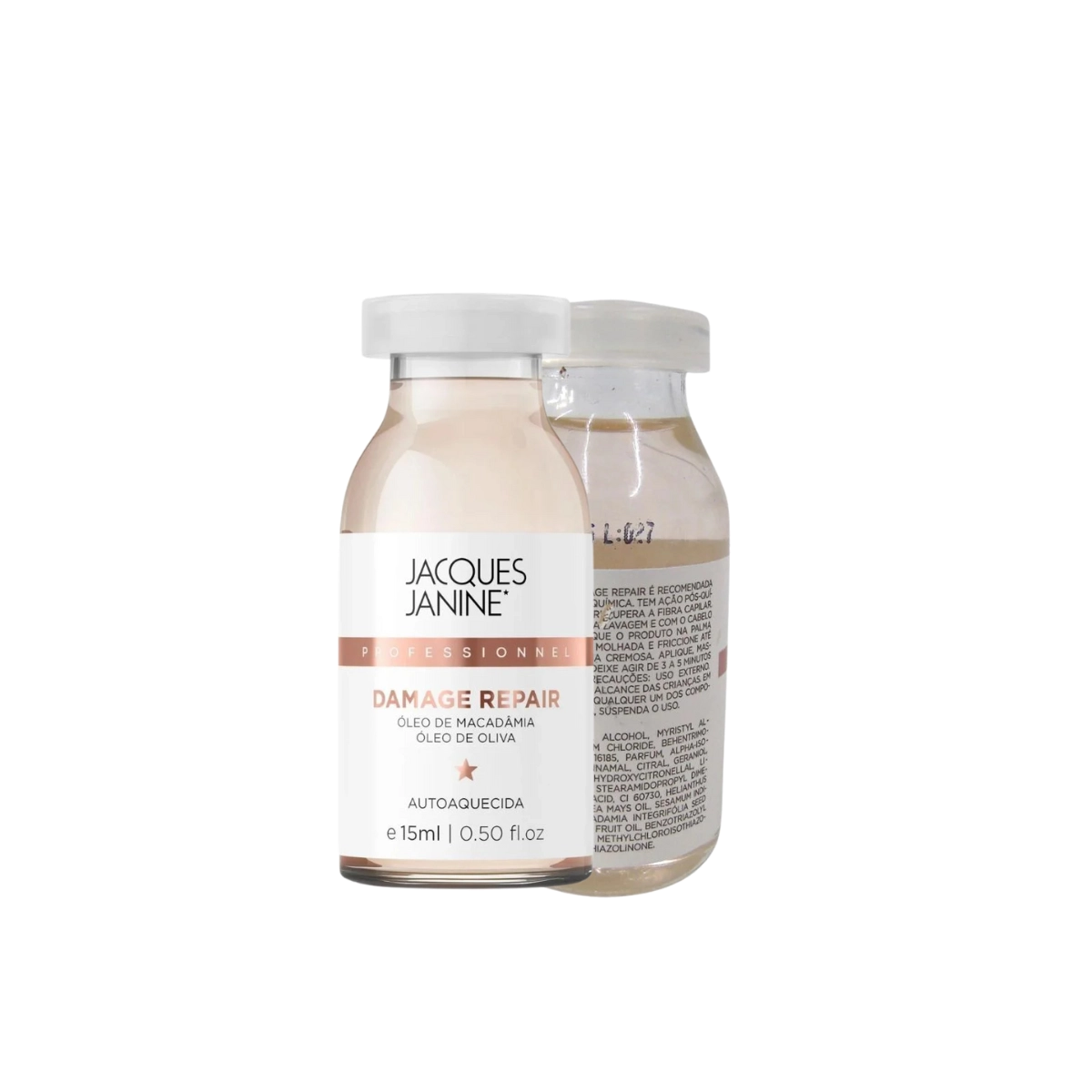 AMPOLA REPARADOR DE DANOS JACQUES JANINE 15ML AMPOLA REPARADOR DE DANOS JACQUES JANINE 15ML