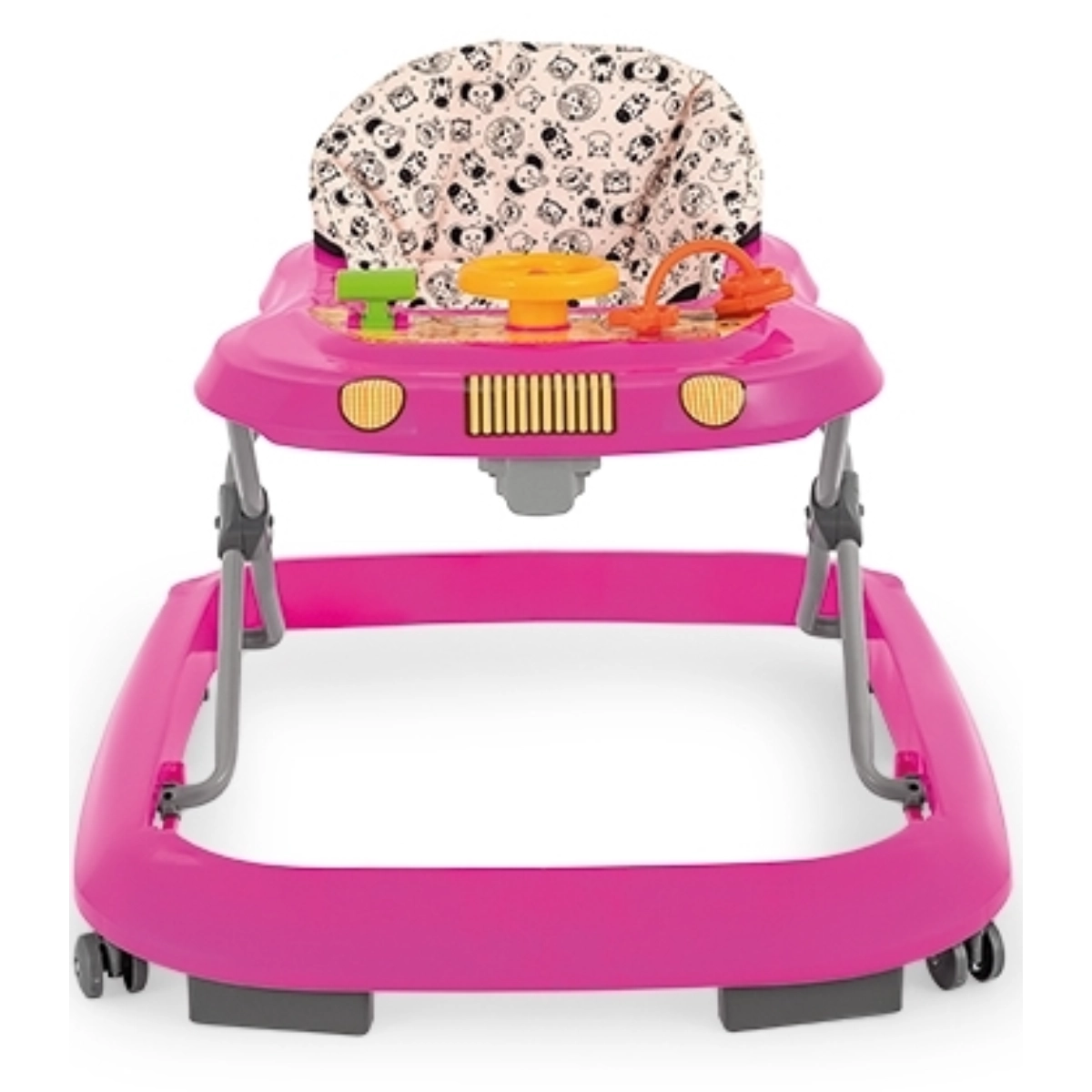Andador Infantil Safari II Rosa Ideal Para Crianças Até 12kg 