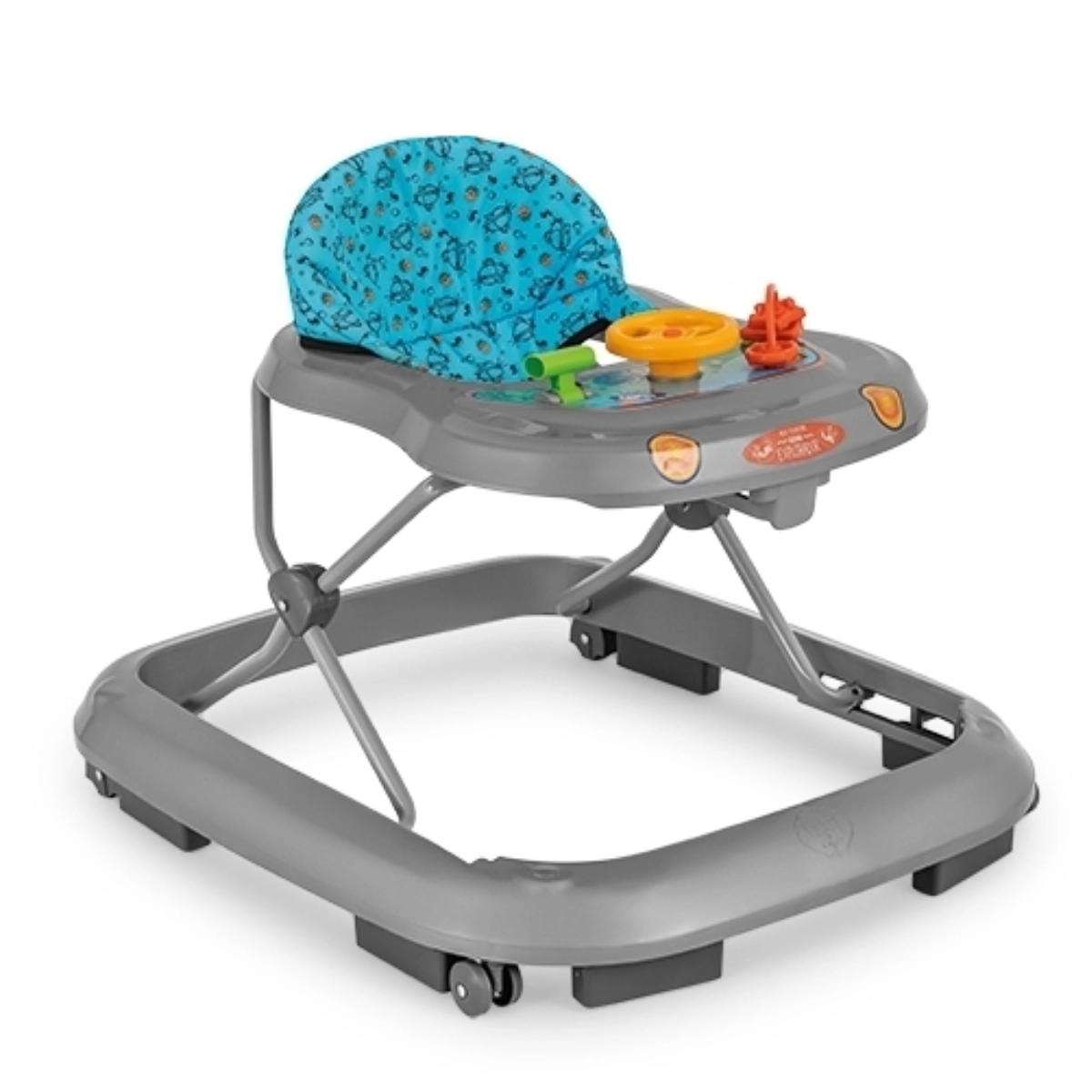 Andador Tuttibaby Acqua Explorador - Cinza