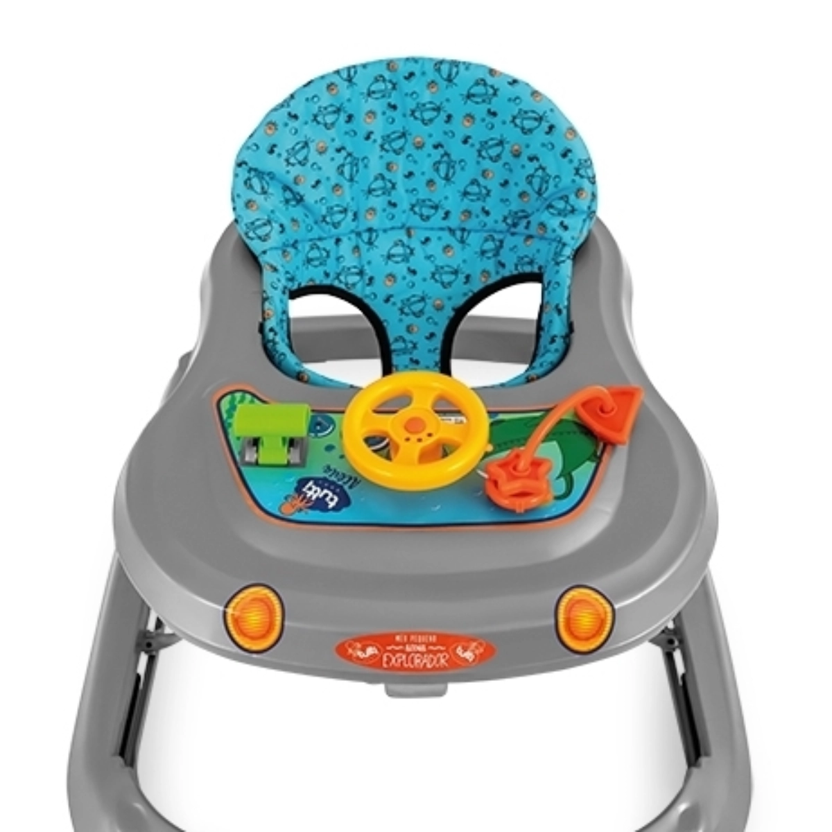 Andador Tuttibaby Acqua Explorador - Cinza