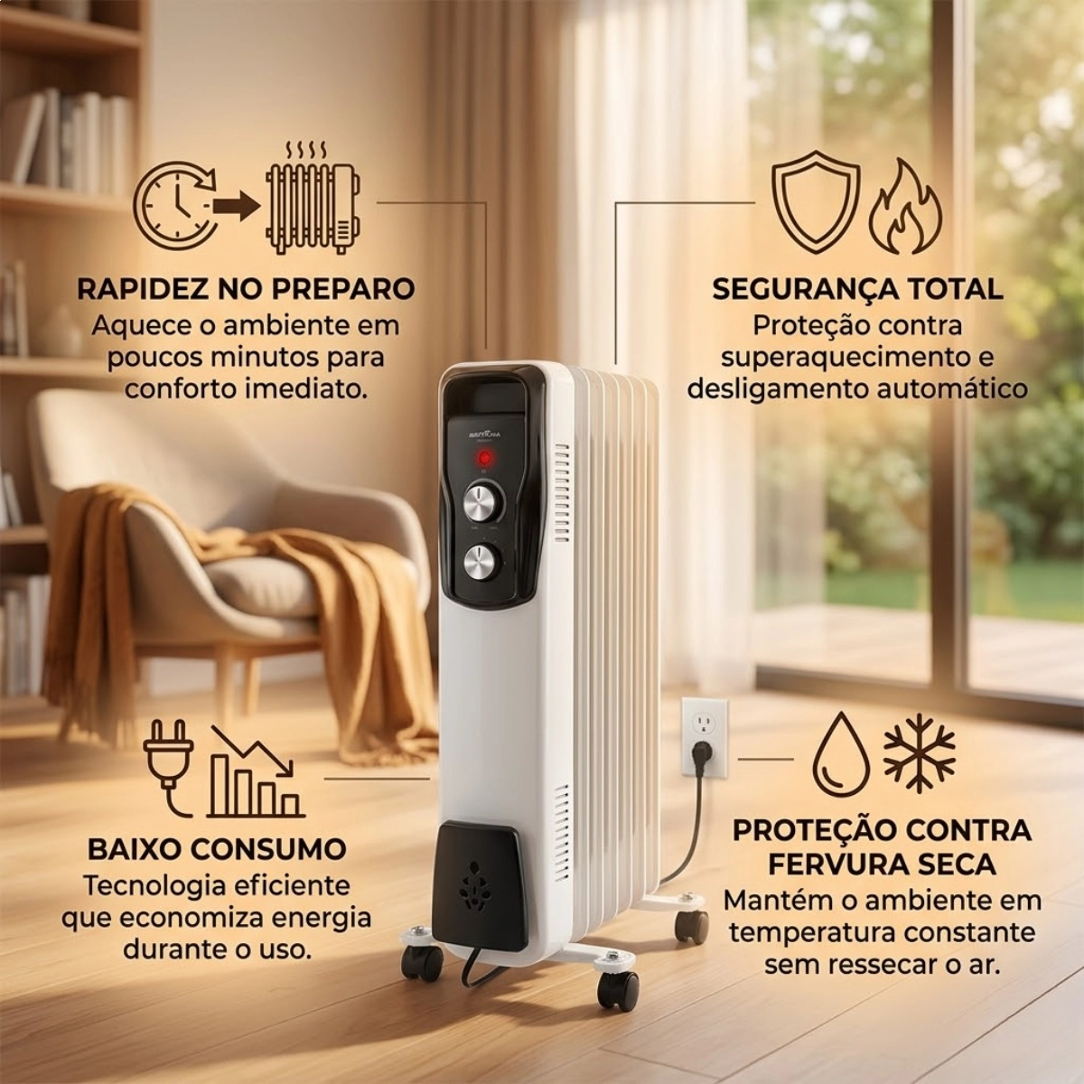 Aquecedor Baq1720b 127v Britania