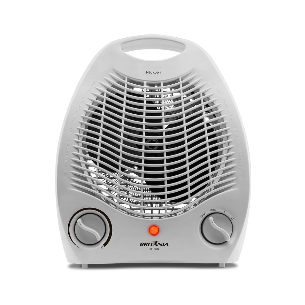 AQUECEDOR ELÉTRICO BRITÂNIA AB1100N 1500W BRANCO 127V