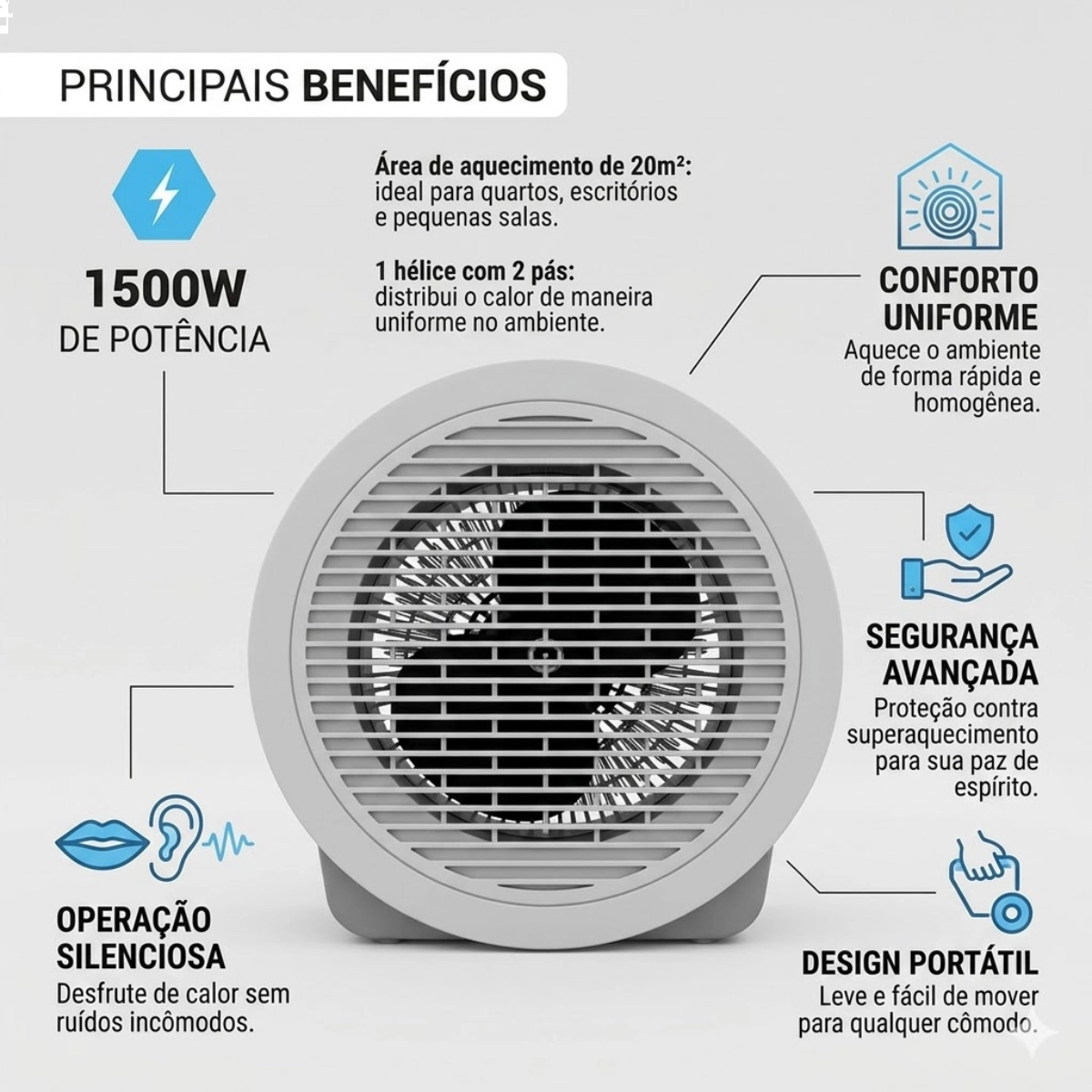 Aquecedor Paq2100a 220v Philco