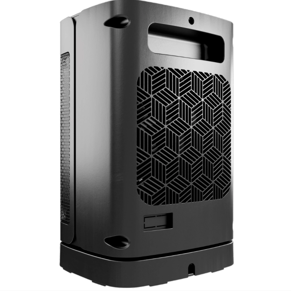Aquecedor Portátil Wap Air Heat Ceramic Elétrico 3 em 1 Cor Preto 220v