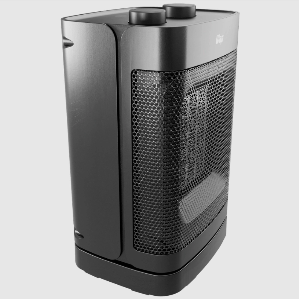 Aquecedor Portátil Wap Air Heat Ceramic Elétrico 3 em 1 Cor Preto 220v
