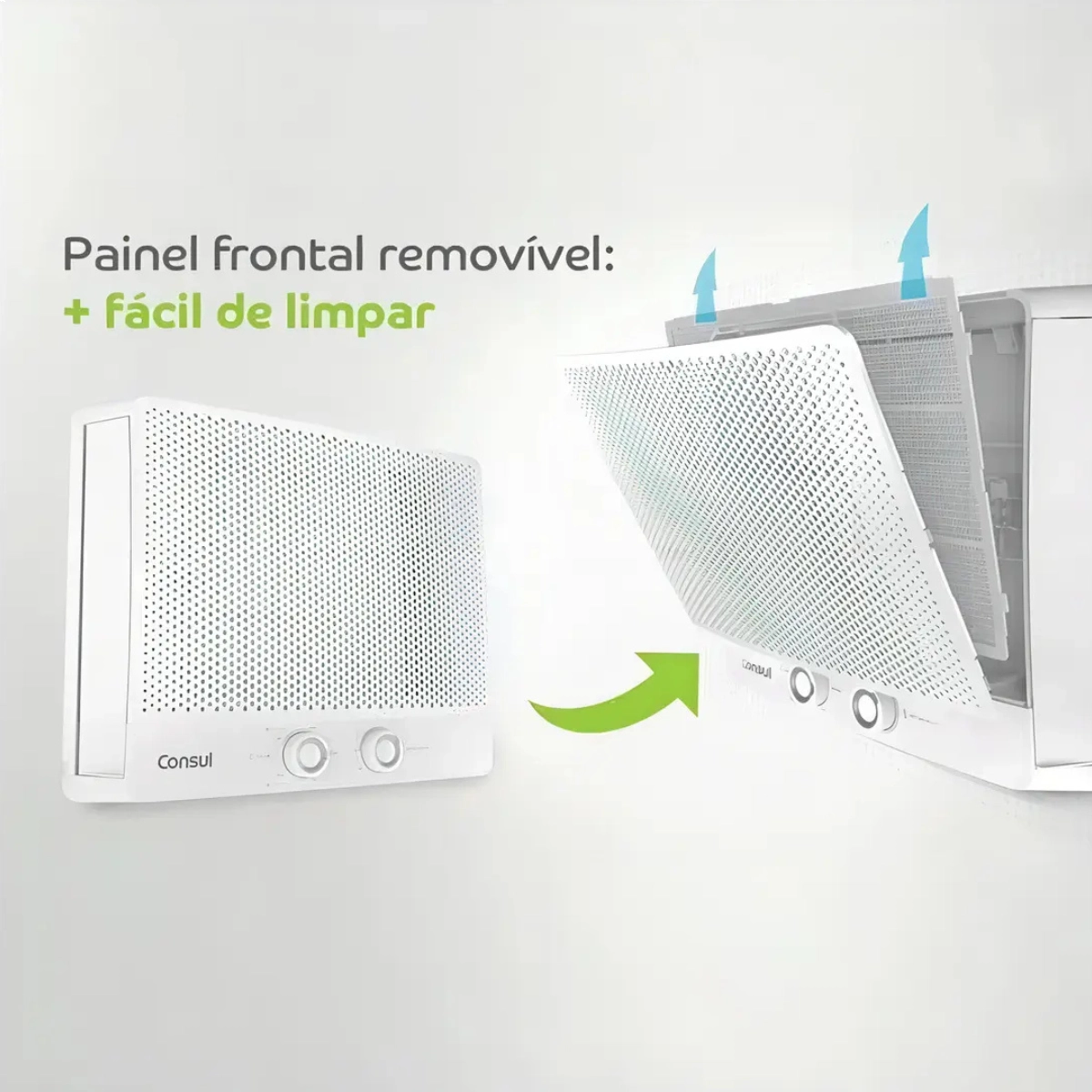AR CONDICIONADO DE JANELA CONSUL 10000 BTU BRANCO R-410A 127V