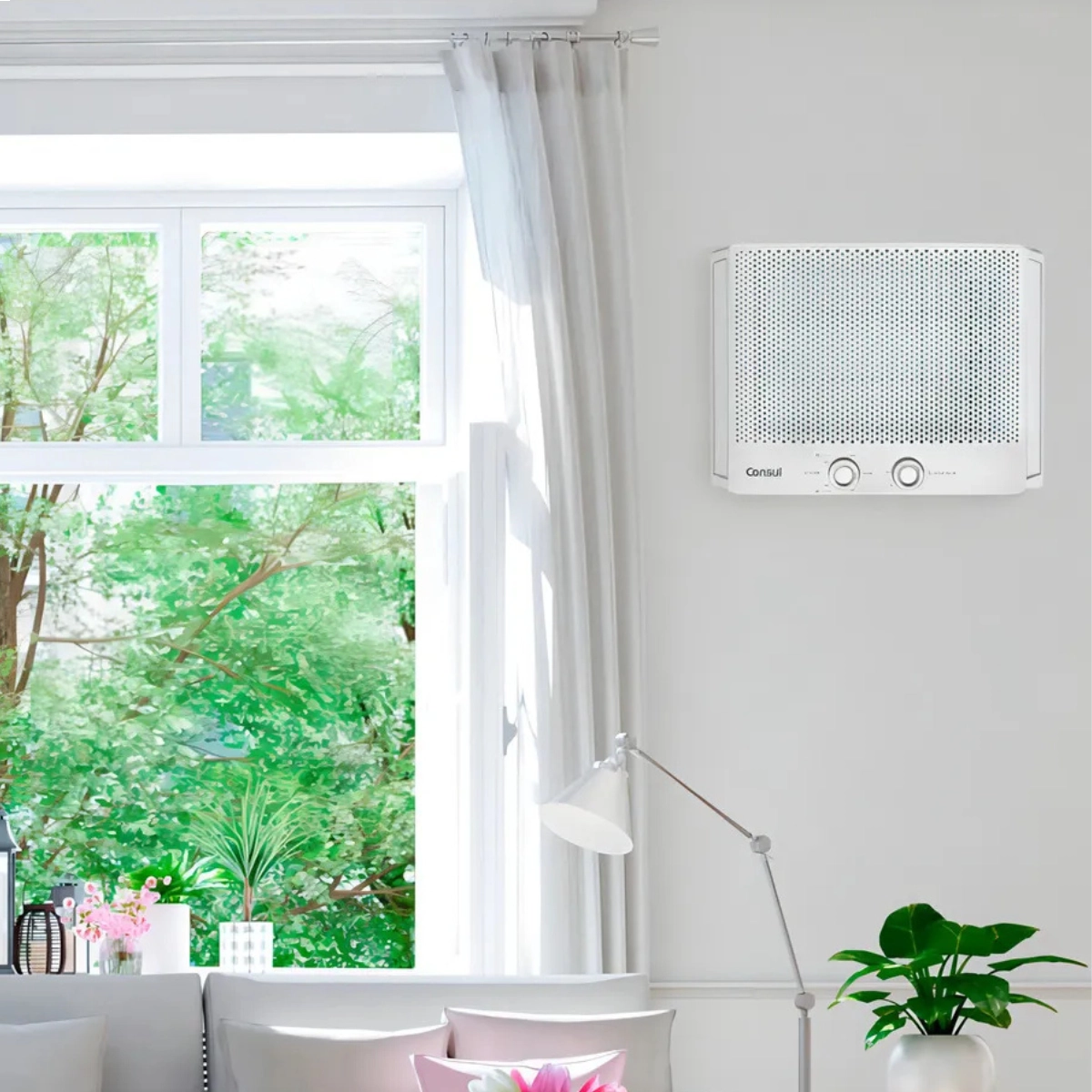 AR CONDICIONADO DE JANELA CONSUL 7500BTUS MECANICO BRANCO 220V AR CONDICIONADO DE JANELA CONSUL 7500BTUS MECANICO BRANCO 220V