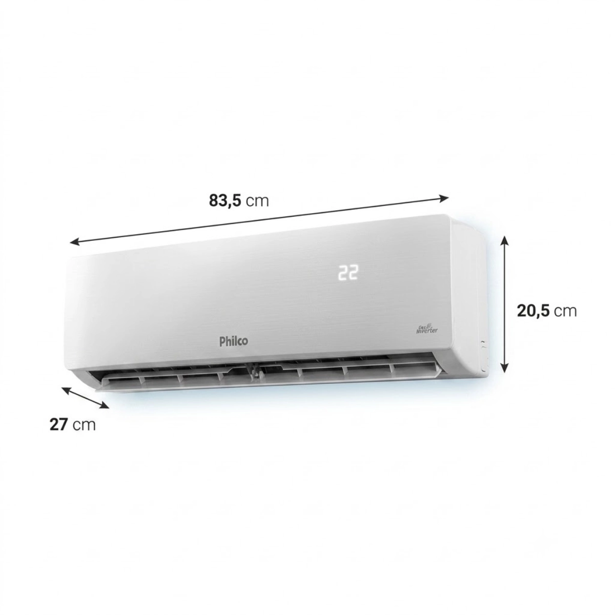 Ar Condicionado Inverter Philco 12000 Btus Frio 220v Pac12ft Ar Condicionado Inverter Philco 12000 Btus Frio 220v Pac12ft