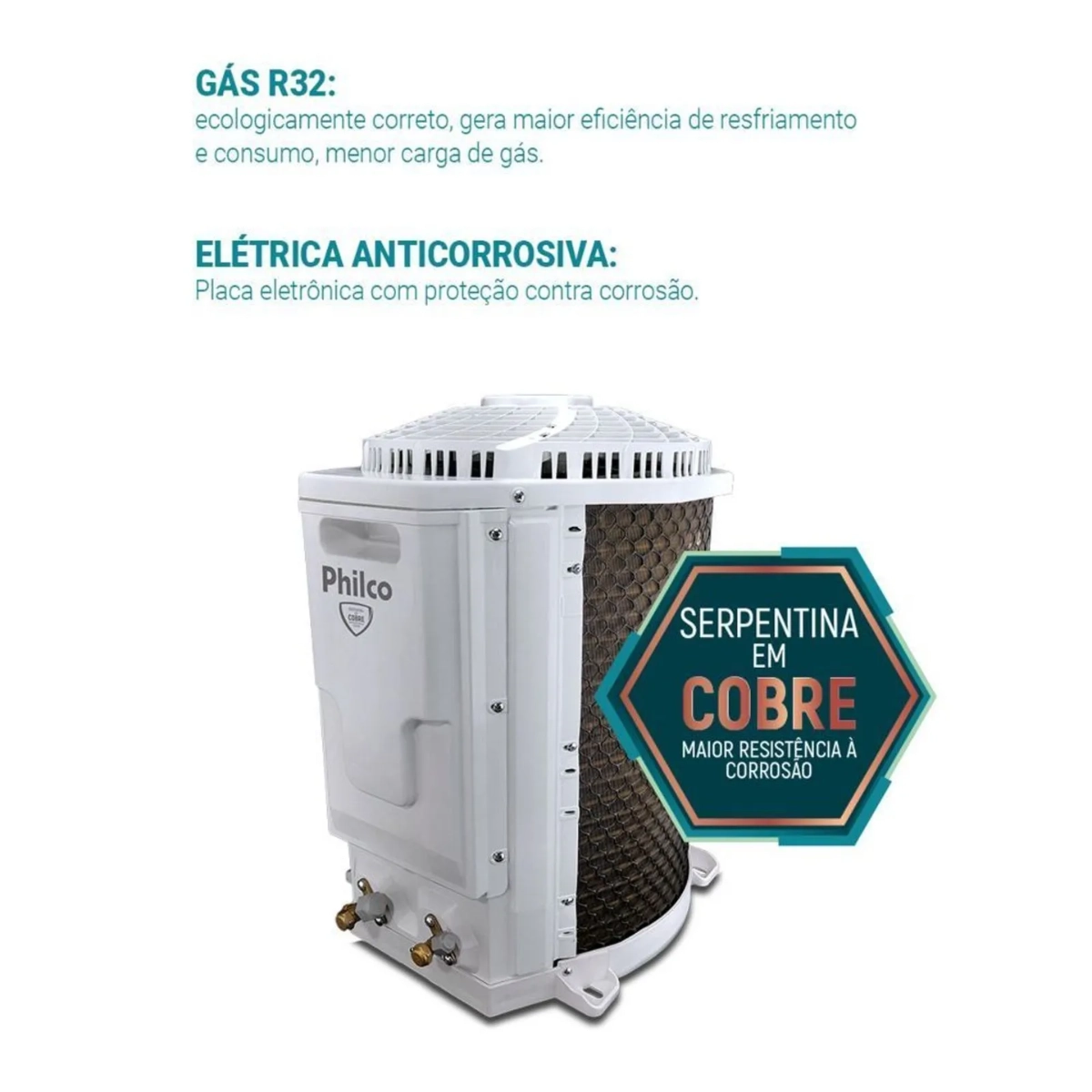 Ar Condicionado Inverter Philco 12000 Btus Frio 220v Pac12ft Ar Condicionado Inverter Philco 12000 Btus Frio 220v Pac12ft