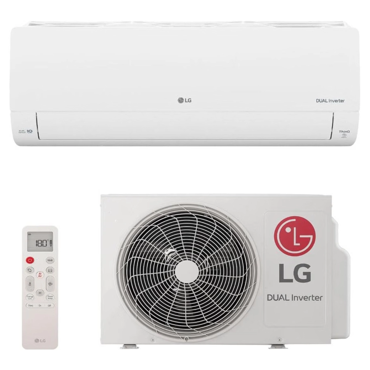 AR CONDICIONADO SPLIT LG DUAL VOICE 9000 BTUS FRIO 220V WIFI 