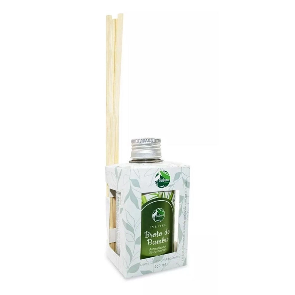 Aromatizador de Ambiente Inspire Pantanal Aromas com Essência Broto de Bamboo 200ml