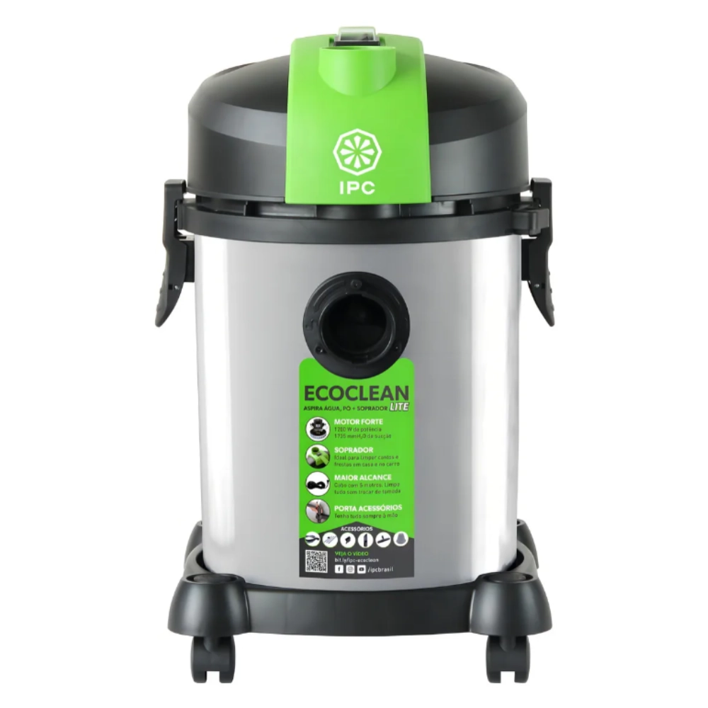 Aspirador De Pó E Agua Ecoclean Lite Aa118  220V
