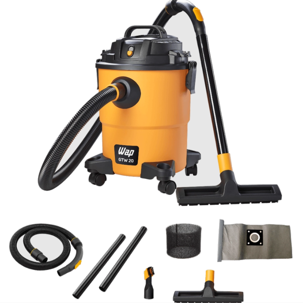 Aspirador de Pó e Água Profissional Wap Gtw 20 1600w 127v