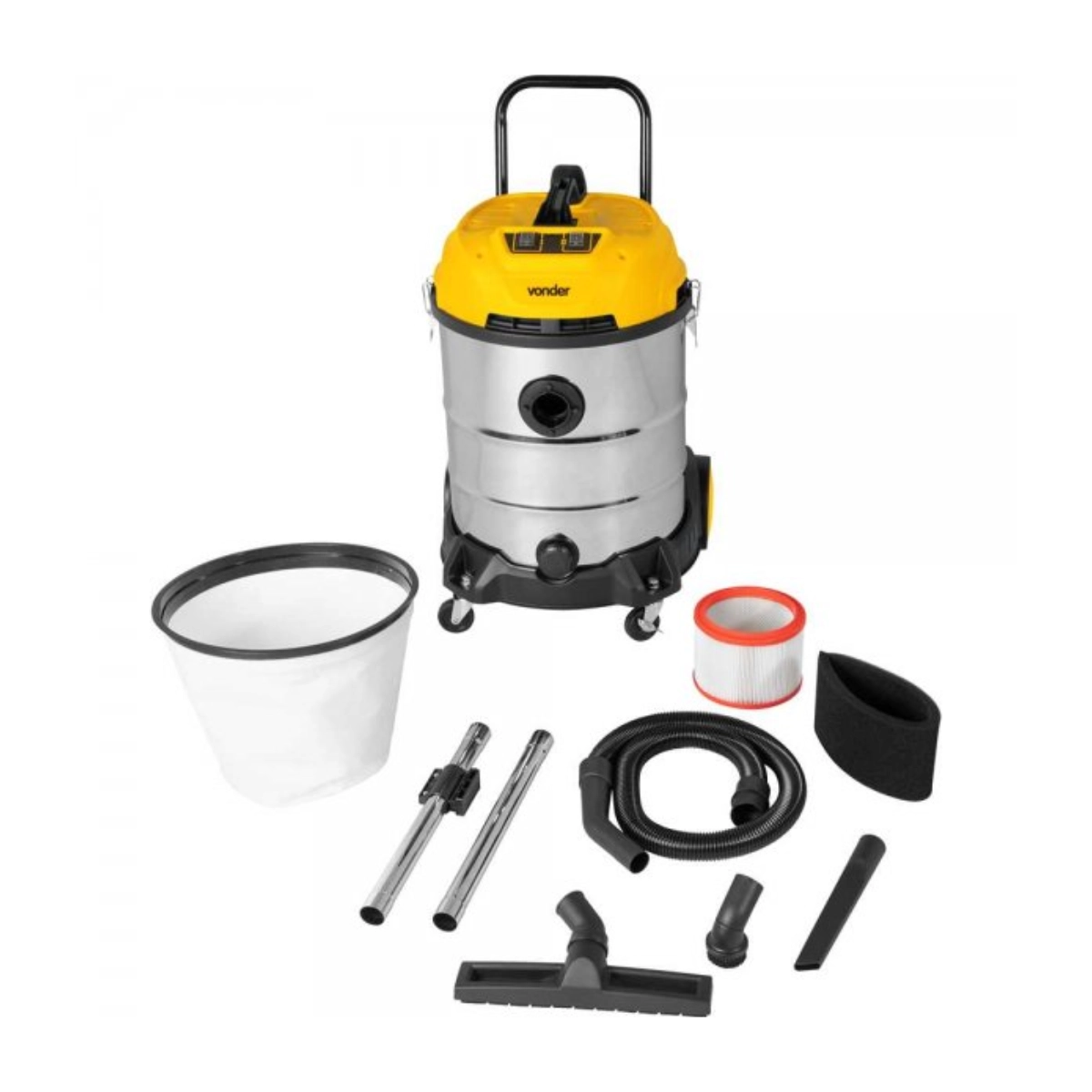 ASPIRADOR DE PÓ E LÍQUIDOS 2400W 60L APV2460 VONDER 220V