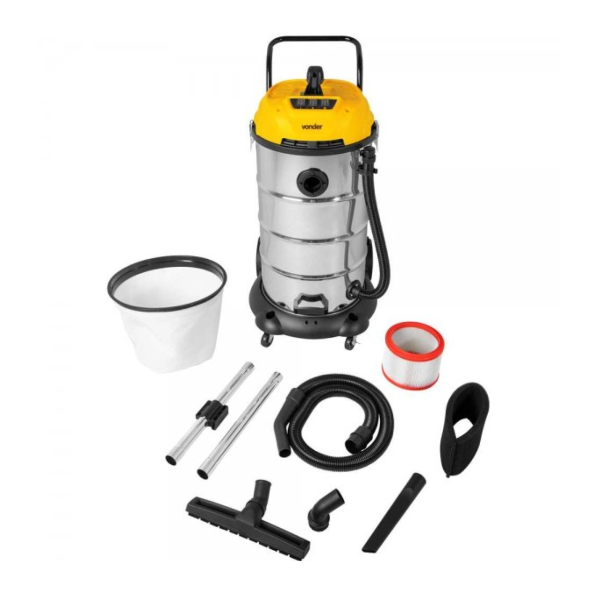 ASPIRADOR DE PÓ E LÍQUIDOS 3600W 90L APV3690 VONDER 220V