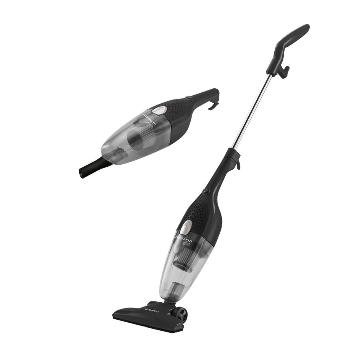 ASPIRADOR DE PO VERTICAL PRETO 2 EM 1 100W 127V AGRATTO