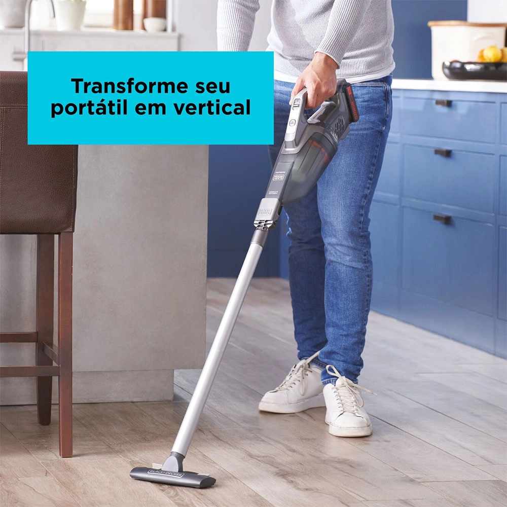 Aspirador Portátil Power Connect Dustbuster 20v Bchv001d1e-br Aspirador Portátil Power Connect Dustbuster 20v Bchv001d1e-br