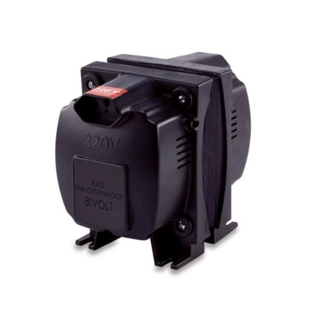 AUTOTRANSFORMADOR 1500VA BIVOLT PRETO TRIPOLAR SLIM PREMIUM FORCE LINE