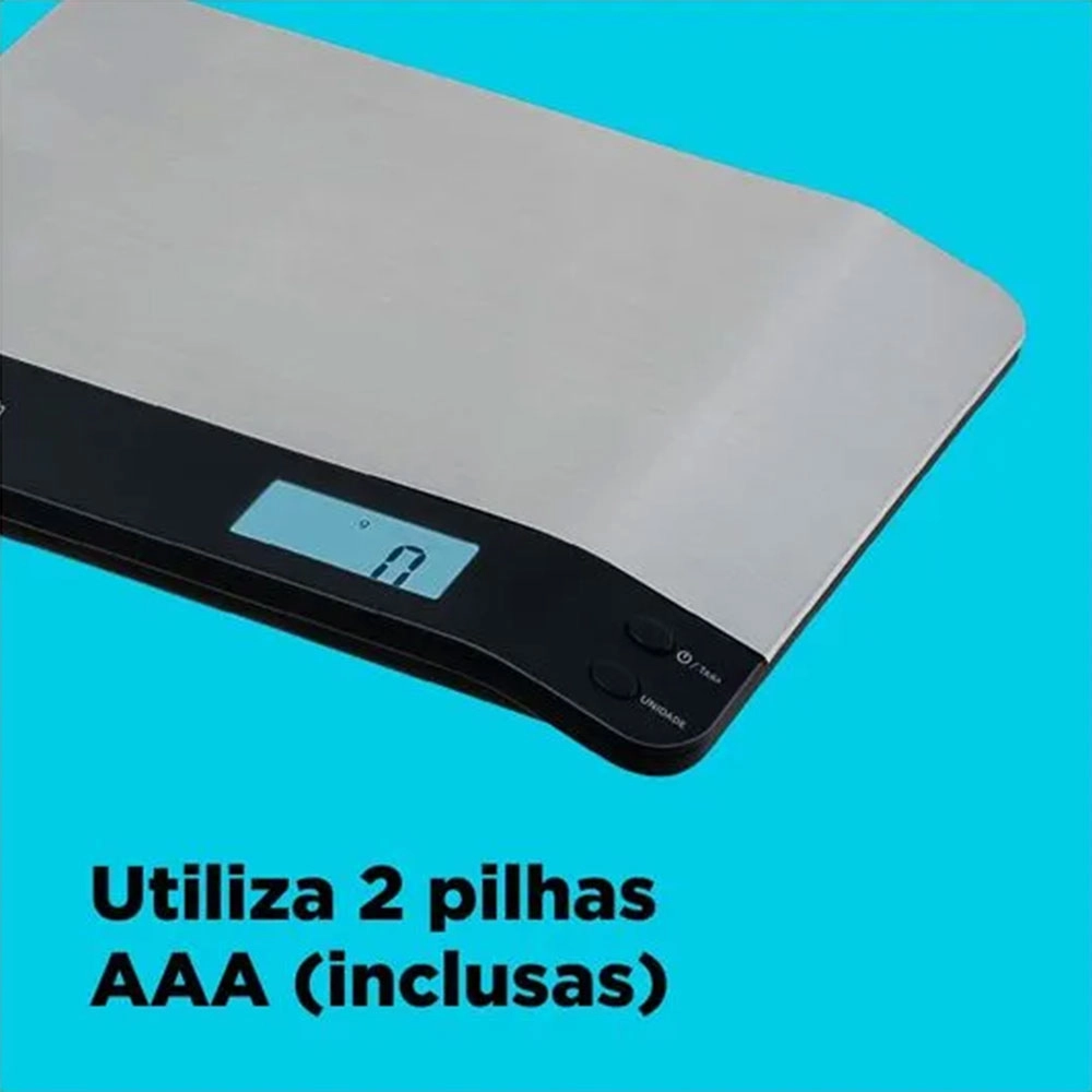 Balança para Cozinha Digital Black Decker Inox 5kg