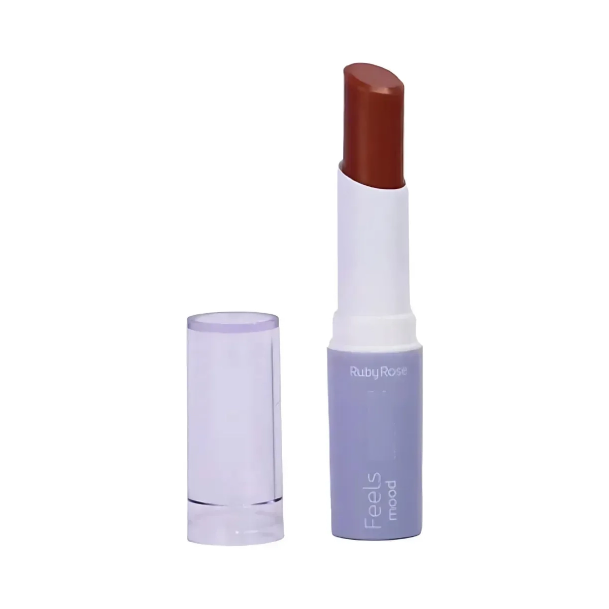 BALM LABIAL TINTED HIDRATANTE RUBY ROSE FEELS MOOD RED