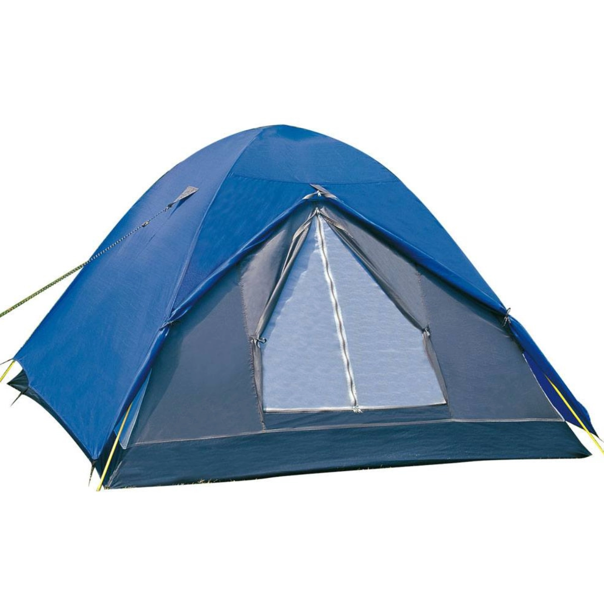 BARRACA DE CAMPING NAUTIKA FOX PARA 4 PESSOAS COM TECIDO IMPERMEAVEL AZUL 
