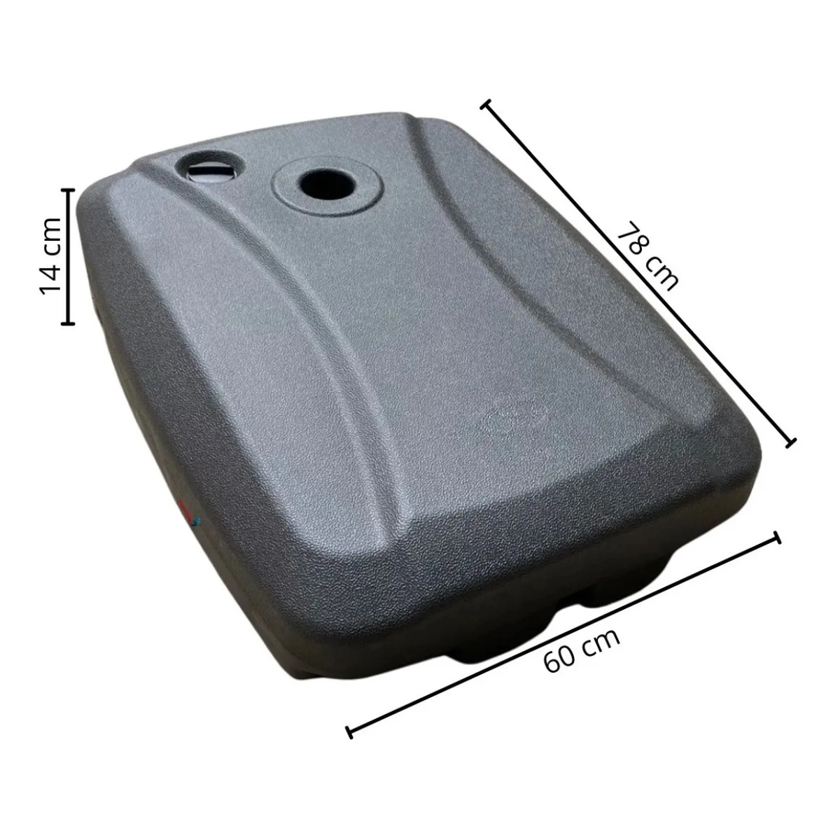 BASE PARA OMBRELONE E GUARDA SOL 60 15 80CM 60KG IMPORTWAY