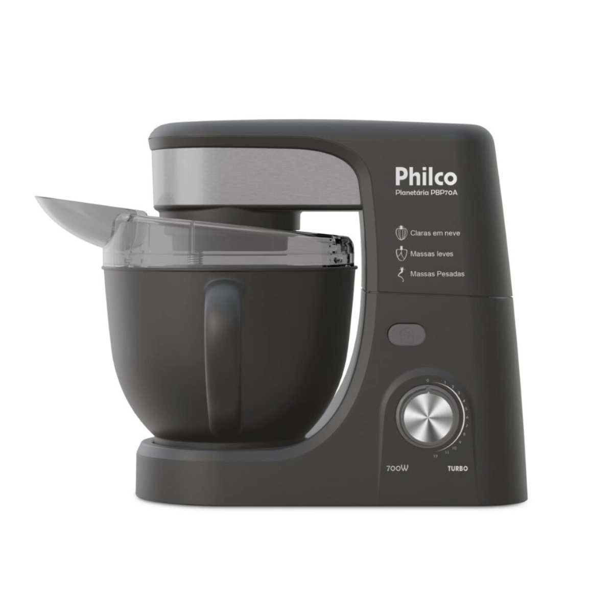 BATEDEIRA PLANETÁRIA PHILCO 700W 4,5L 12 VELOCIDADES 127V