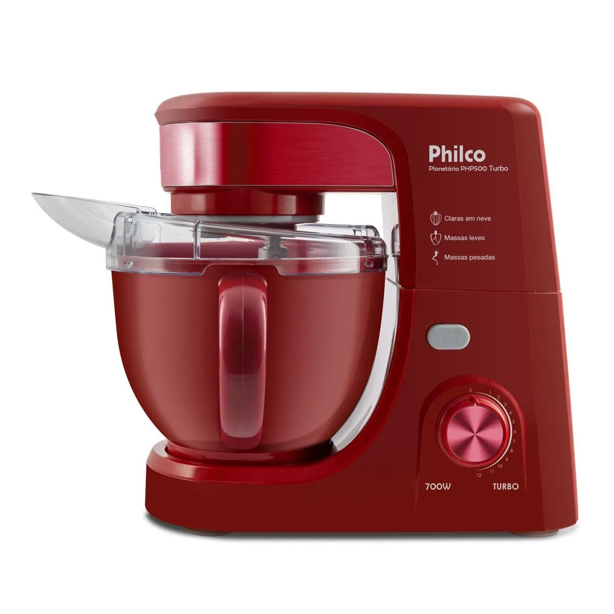 BATEDEIRA PLANETARIA PHILCO PHP500 TURBO 700W VERMELHA 127V