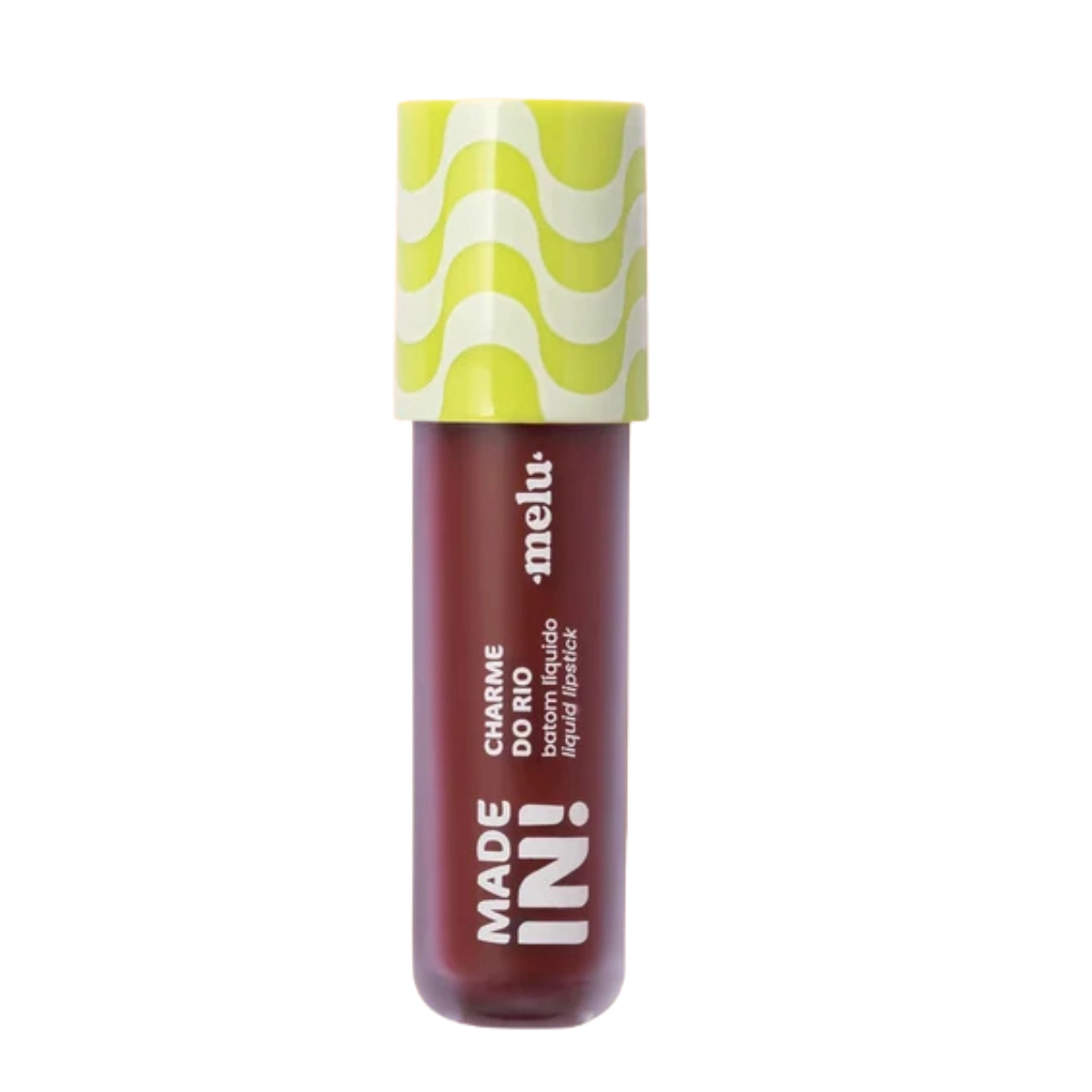 BATOM LÍQUIDO MELU CHARME DO RIO MADE IN LEBLON 4ML RRL6202-2 RUBY ROSE