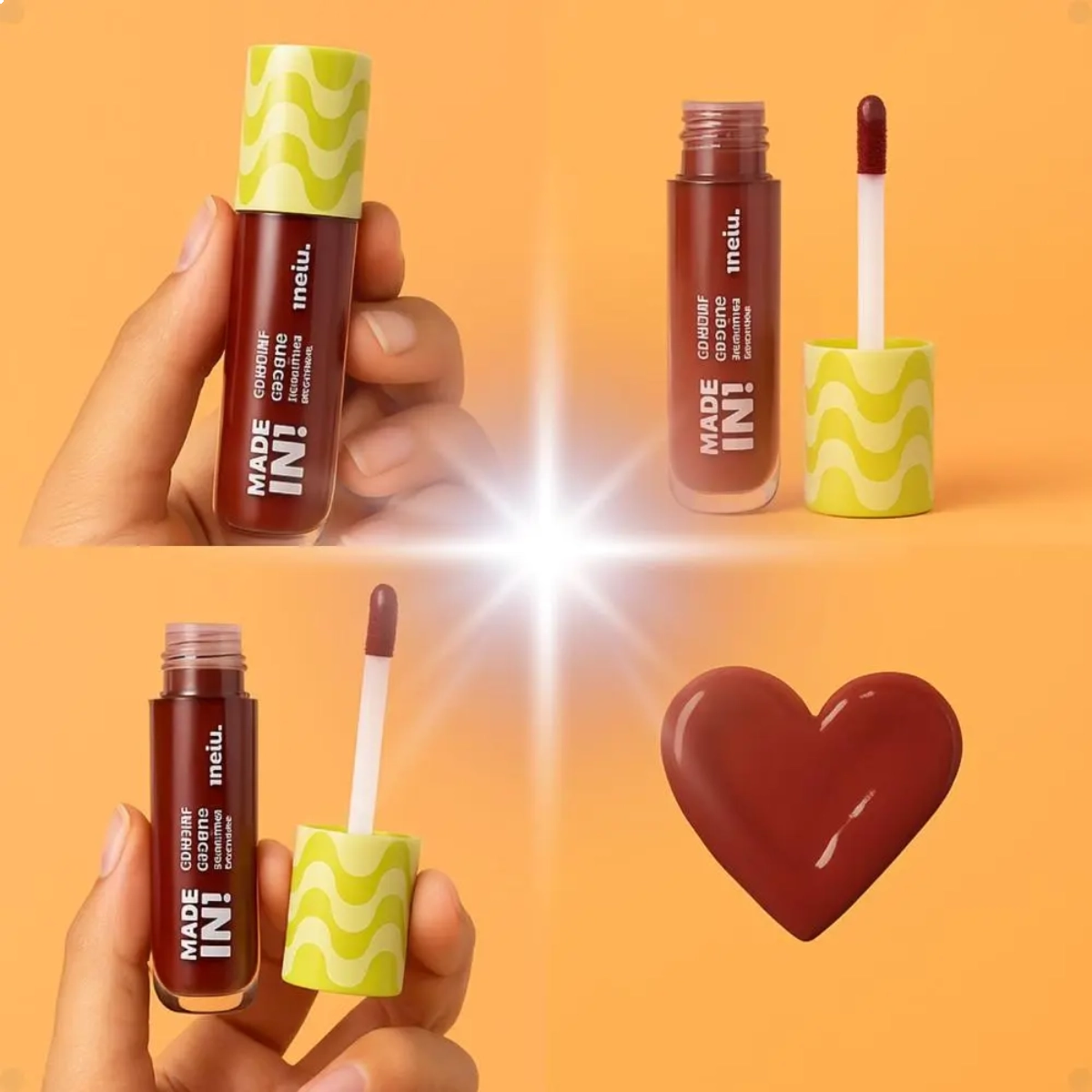 BATOM LABIAL LÍQUIDO MELU RUBY ROSE CHARME DO RIO MADE IN PARATI BATOM LABIAL LÍQUIDO MELU RUBY ROSE CHARME DO RIO MADE IN PARATI
