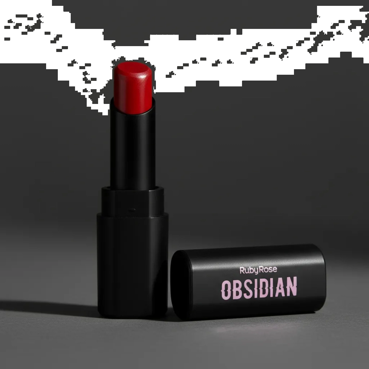 BATOM LABIAL LIPSTICK CREAM SATIN OBSIDIAN OCS06 HB70006 RUBY ROSE