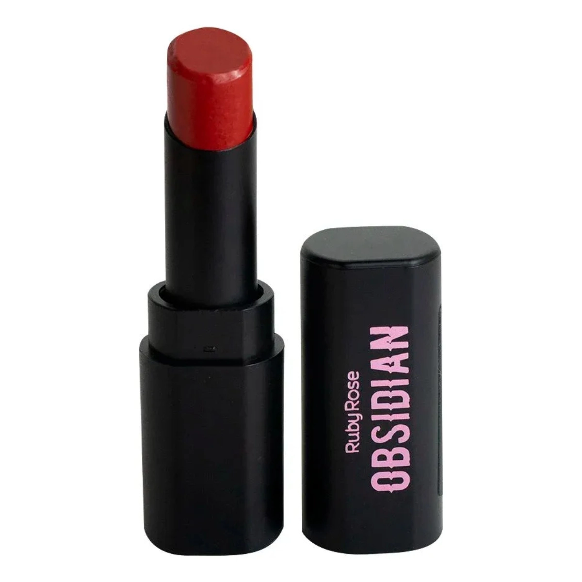 BATOM LABIAL LIPSTICK CREAM SATIN OBSIDIAN OCS06 HB70006 RUBY ROSE