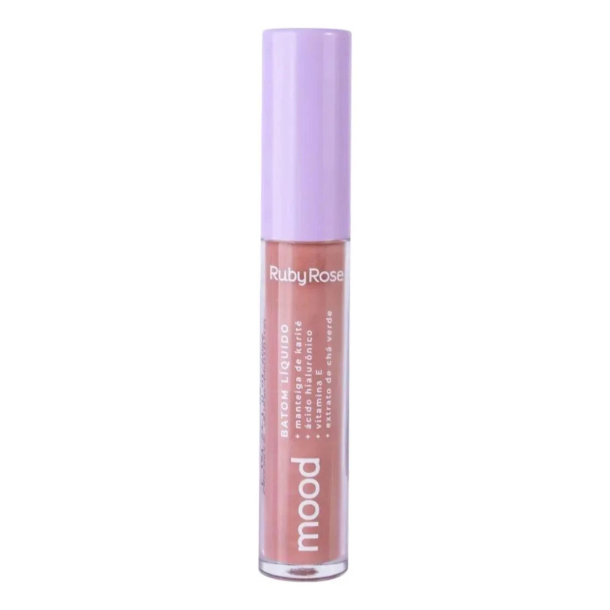 BATOM LABIAL LIQUIDO MOOD B566S8 3,2ML HAPPINESS RUBY ROSE