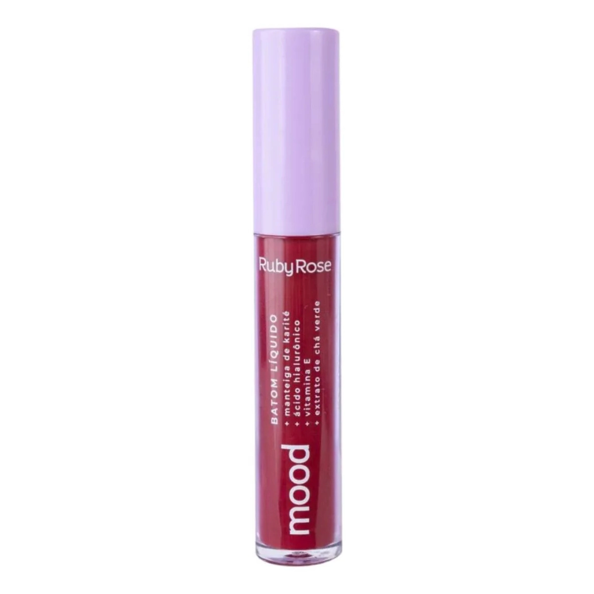 BATOM LABIAL LIQUIDO MOOD HB566S1 3,2ML DESIRE RUBY ROSE