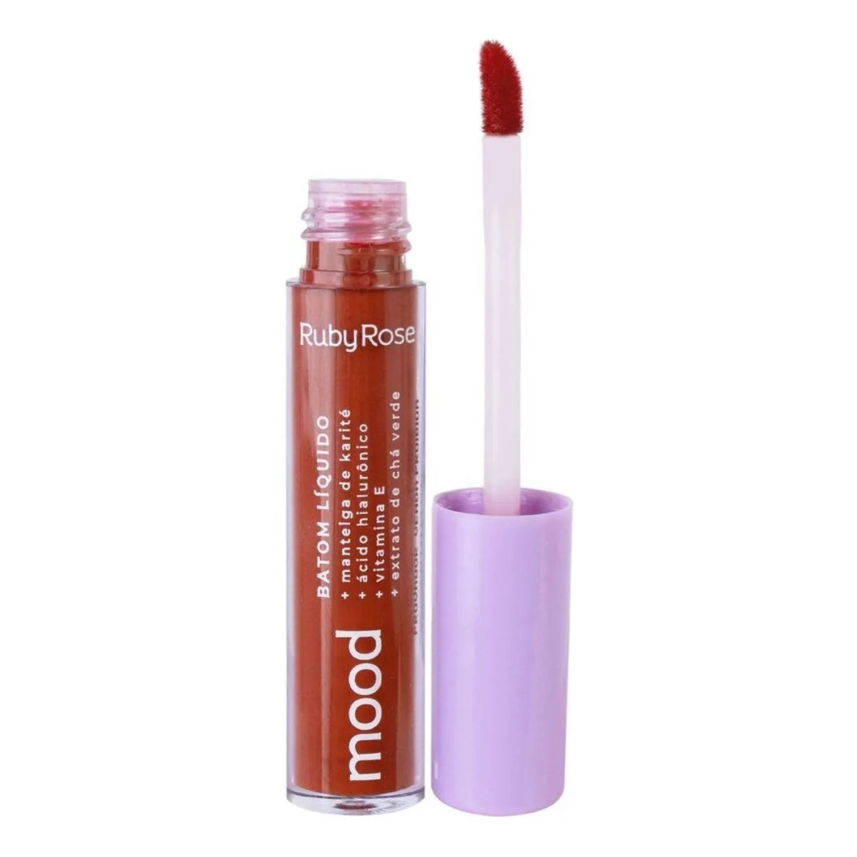 BATOM LABIAL LIQUIDO MOOD HB566S15 3,2ML TRIUMPH RUBY ROSE