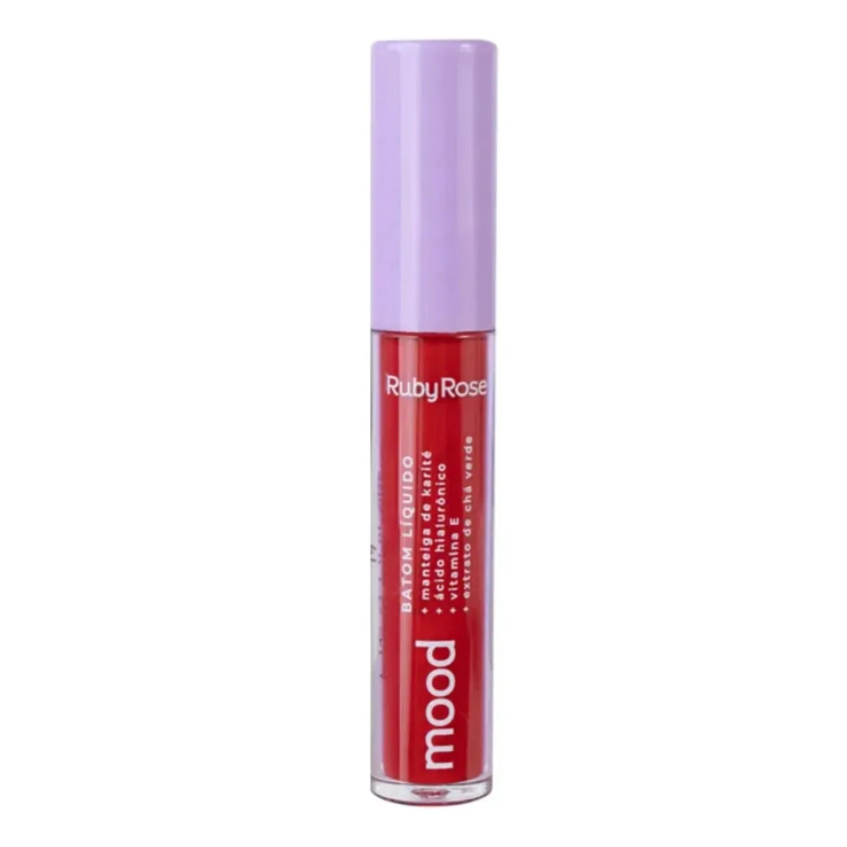 BATOM LABIAL LIQUIDO MOOD HB566S17 3,2ML FUN RUBY ROSE
