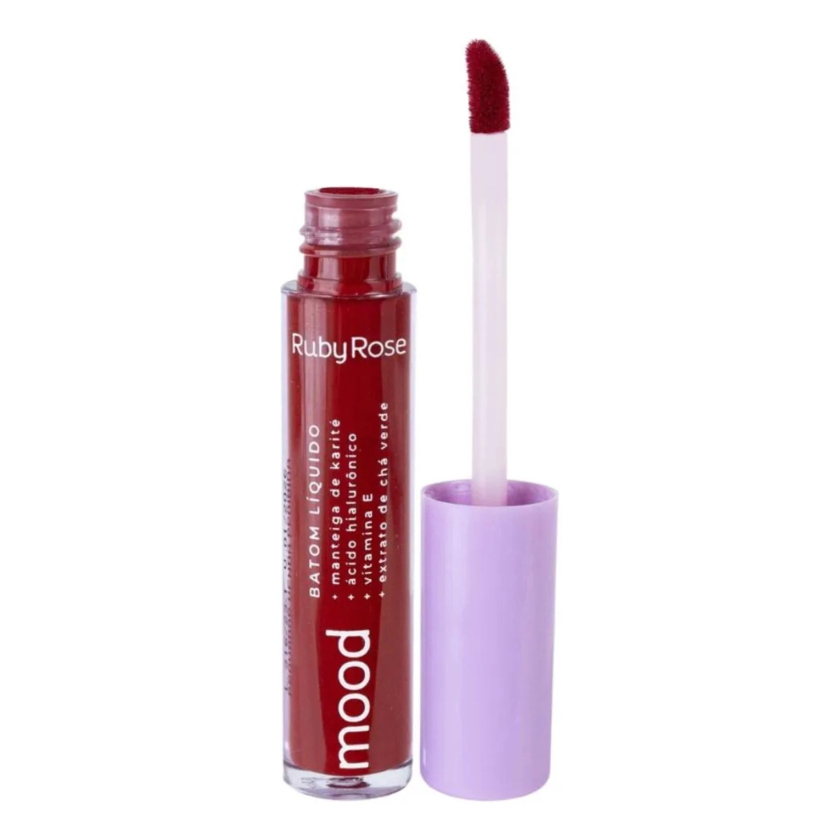 BATOM LABIAL LIQUIDO MOOD HB566S4 3,2ML SURPRISE RUBY ROSE