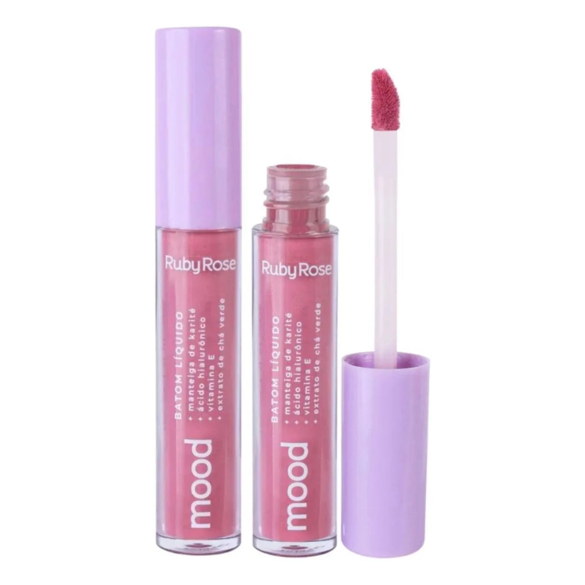 BATOM LABIAL LIQUIDO MOOD HB566S6 3,2ML APPRECIATION RUBY ROSE