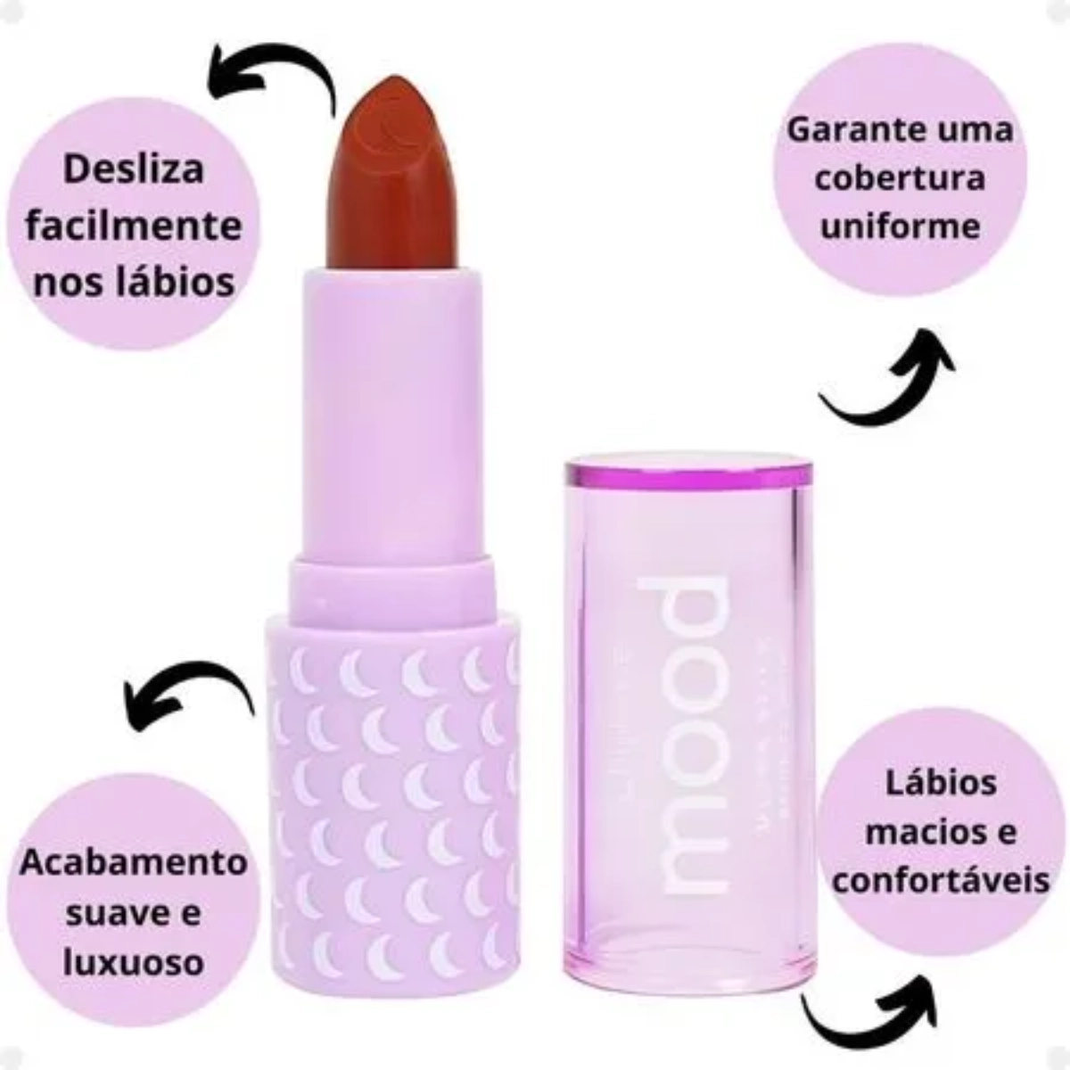 BATOM LABIAL ULTRA SLICK ANTIQUE HB70011 MOOD RUBY ROSE