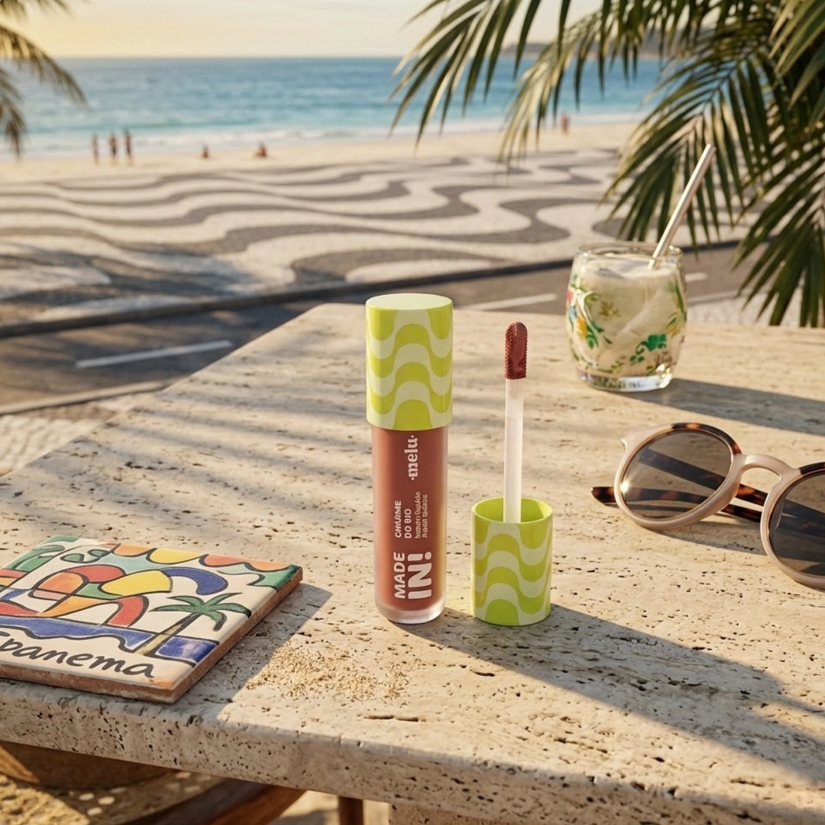 BATOM LIQUIDO MATTE CHARME DO RIO MADE IN COPACABANA RRL6202-3 4ML MELU RUBY ROSE BATOM LIQUIDO MATTE CHARME DO RIO MADE IN COPACABANA RRL6202-3 4ML MELU RUBY ROSE