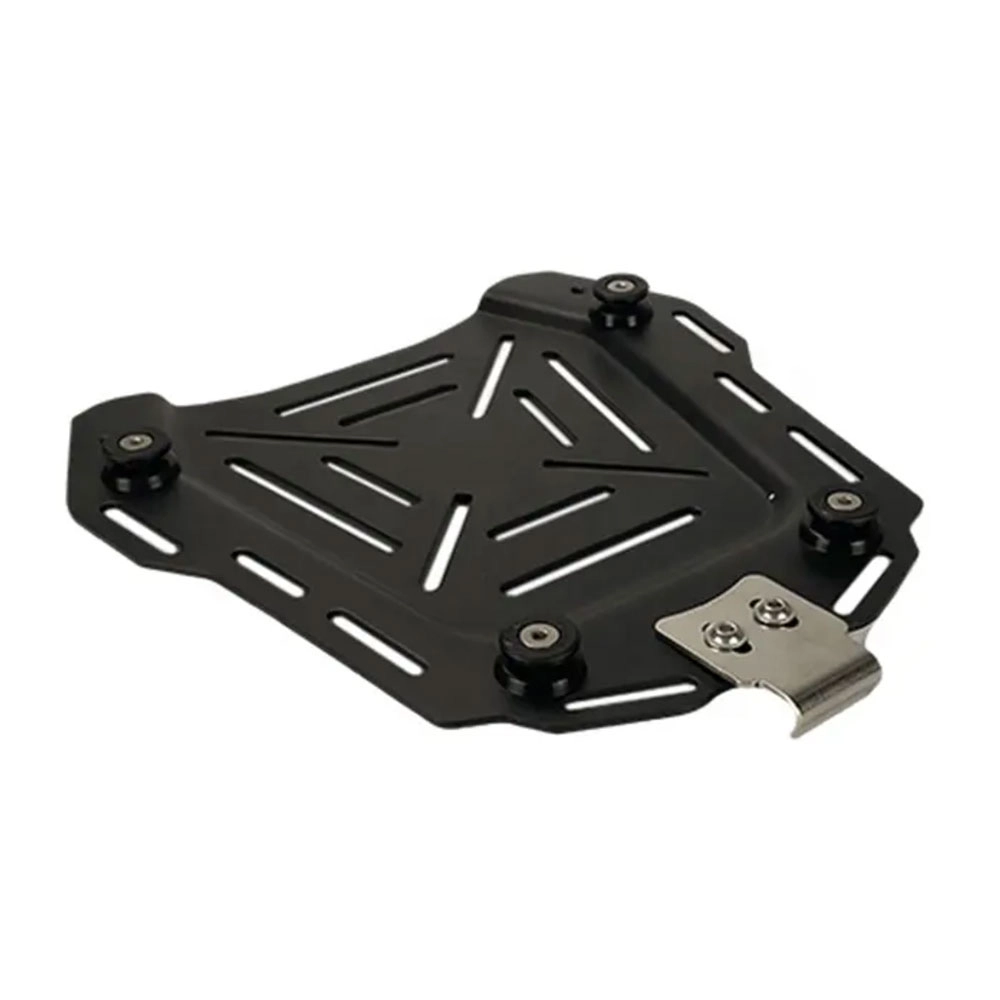 Bau de Moto Traseiro 60 Litros Universal Aluminio Anti-roubo Preto Cabem 2 Capacetes Bau de Moto Traseiro 60 Litros Universal Aluminio Anti-roubo Preto Cabem 2 Capacetes