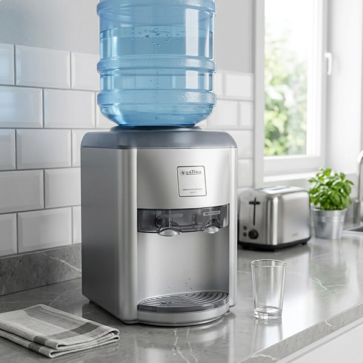 BEBEDOURO DE AGUA REFRIGERADO LATINA BR335 PRATA BIVOLT AUTOMATICO