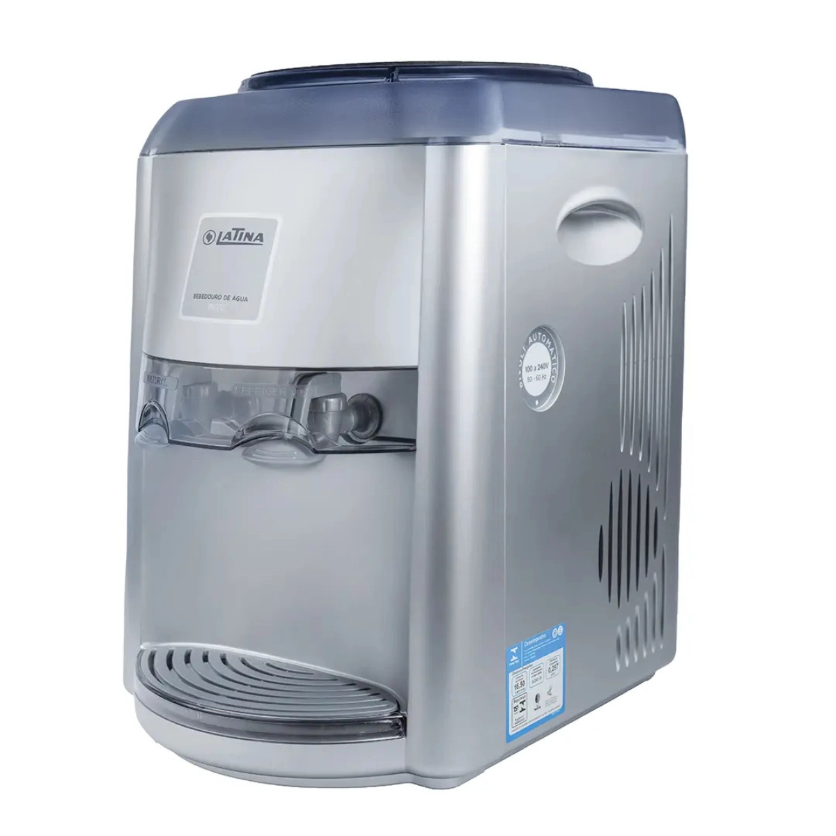BEBEDOURO DE AGUA REFRIGERADO LATINA BR335 PRATA BIVOLT AUTOMATICO