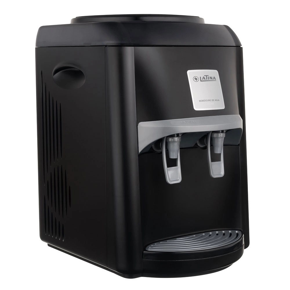BEBEDOURO DE ÁGUA REFRIGERADA LATINA PRETO 127V BR355
