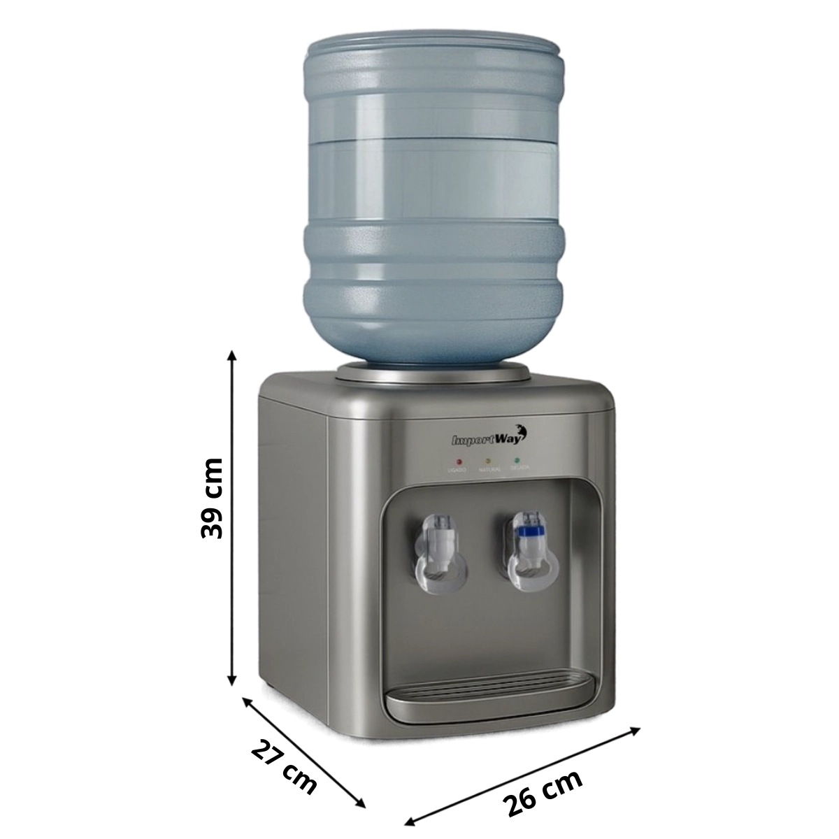 BEBEDOURO DE ÁGUA REFRIGERADO IMPORTWAY IWBAR PRATA 110V BEBEDOURO DE ÁGUA REFRIGERADO IMPORTWAY IWBAR PRATA 110V