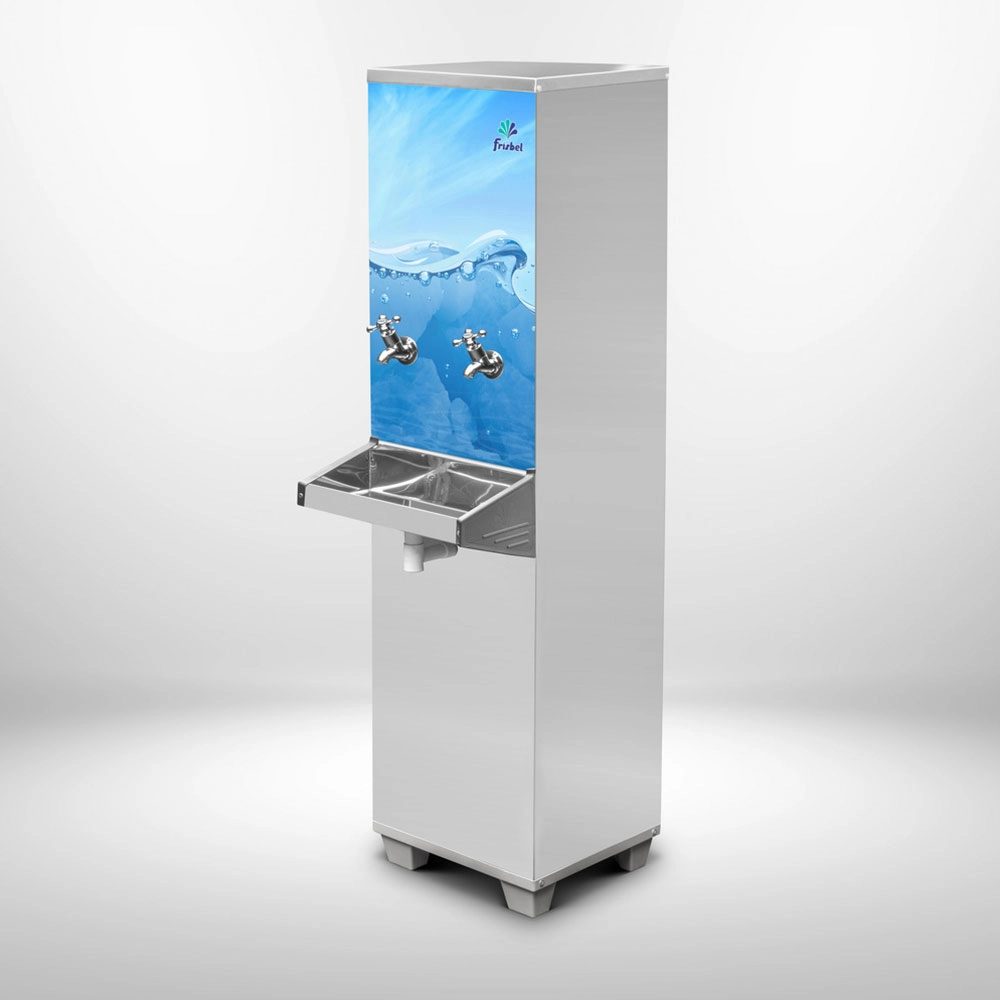 BEBEDOURO INDUSTRIAL DE COLUNA ADESIVADO INOX 25 LITROS FRISBEL 127V