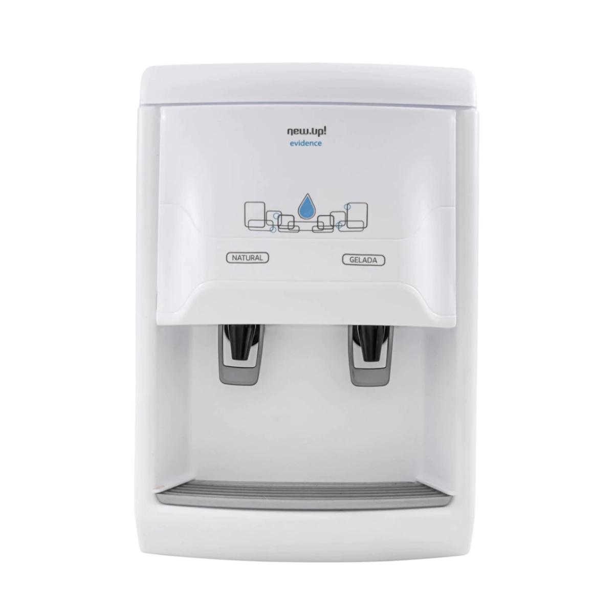 BEBEDOURO MESA NEWUP EVIDENCE ÁGUA NATURAL E GELADA 20L BRANCO 127V