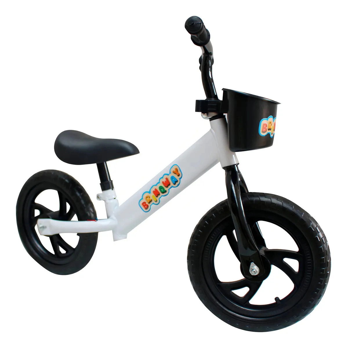 BICICLETA ARO 12 SEM PEDAL IMPORTWAY BIKE BALANCE BRANCA