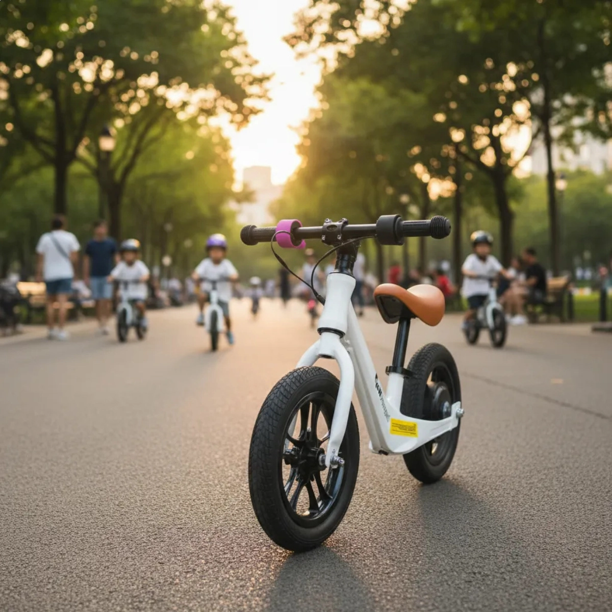 BICICLETA ELETRICA BALANCE INFANTIL BRANCA BW389BR 120W IMPORTWAY