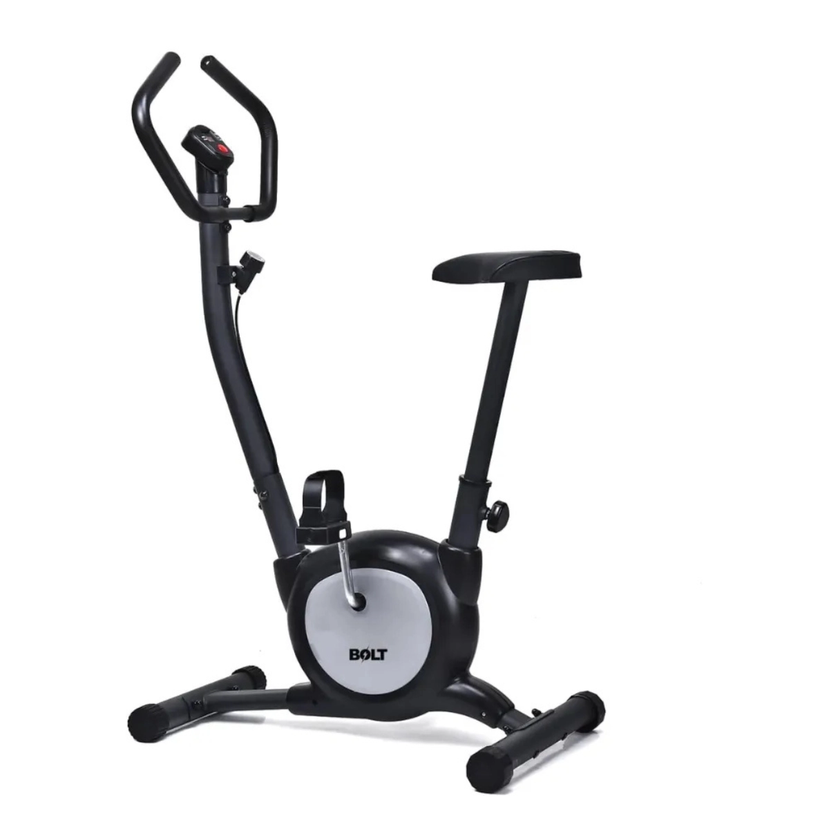 BICICLETA ERGOMÉTRICA KIKOS BOLT 3016 COM MONITOR DIGITAL PRETO